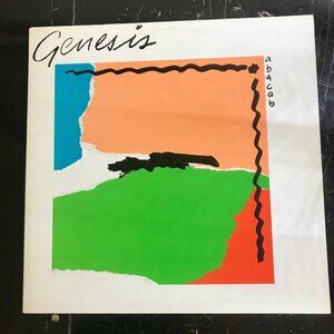 GENESIS Abacab 1981 Vinyl Record LP Atlantic Recording Used Untested